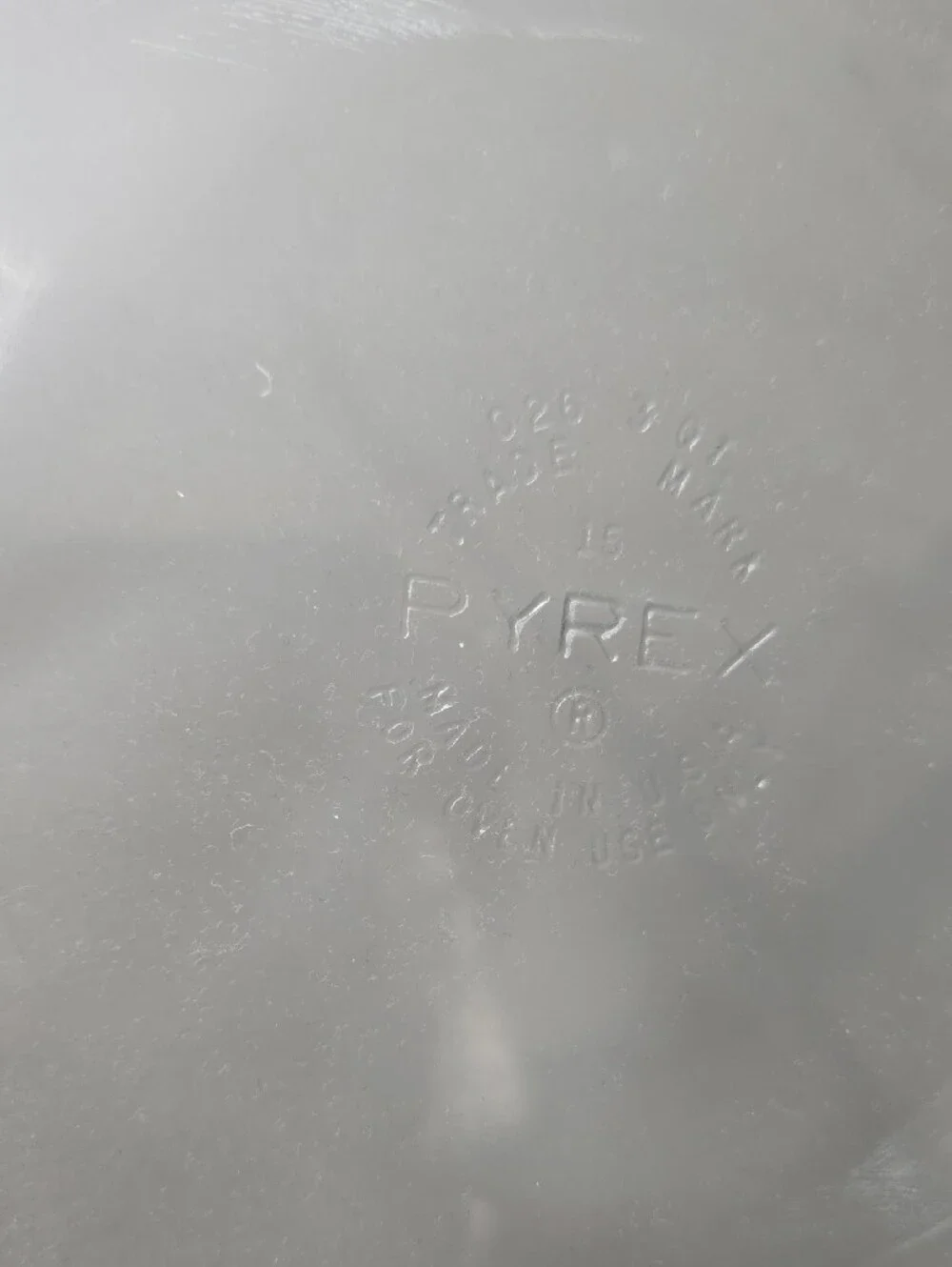 Pyrex Clear Glass Round Baking Dish